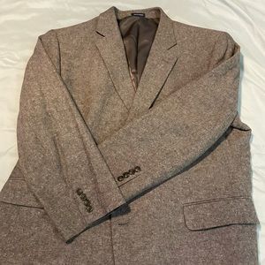 Men’s Stafford linen/cotton gray blazer
